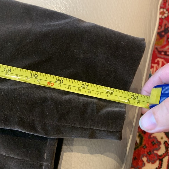 COPY - ESCADA BLAZER dark brown velours size 4 - Picture 10 of 13